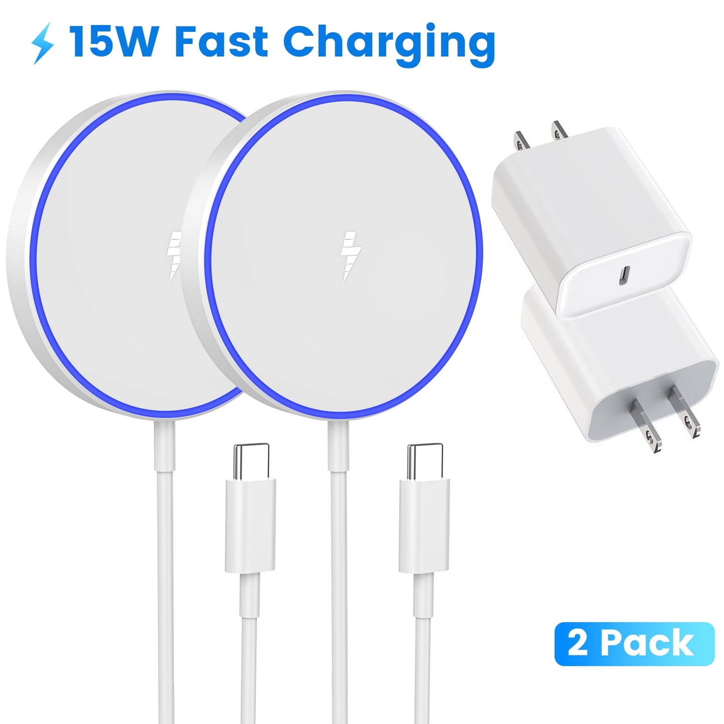Magnetic Wireless Charger Fast MagSafe Charger for iPhone 17 Pro Max/1