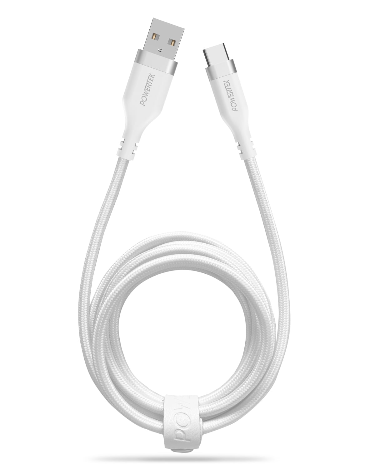 Liquipel Powertek Type-C Fast Charger Cable, 6ft USB-C for Galaxy, Not