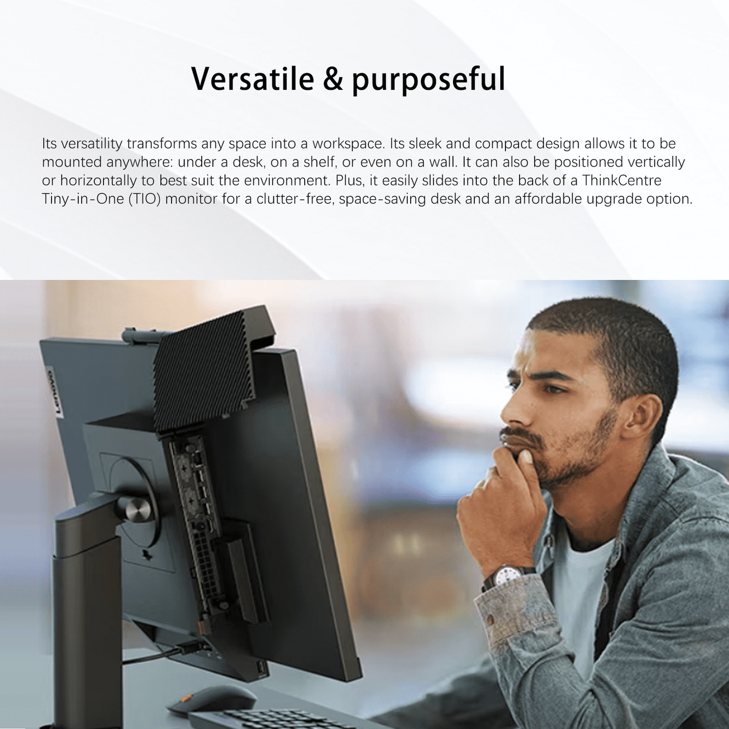 Lenovo ThinkCentre M90q Business Desktop, Intel Core i5-13500, 16GB DD