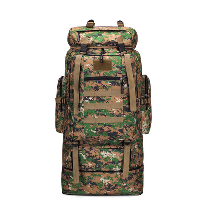 80L Travel Hiking Camping Backpack with Rain Cover,Hiking Daypack for