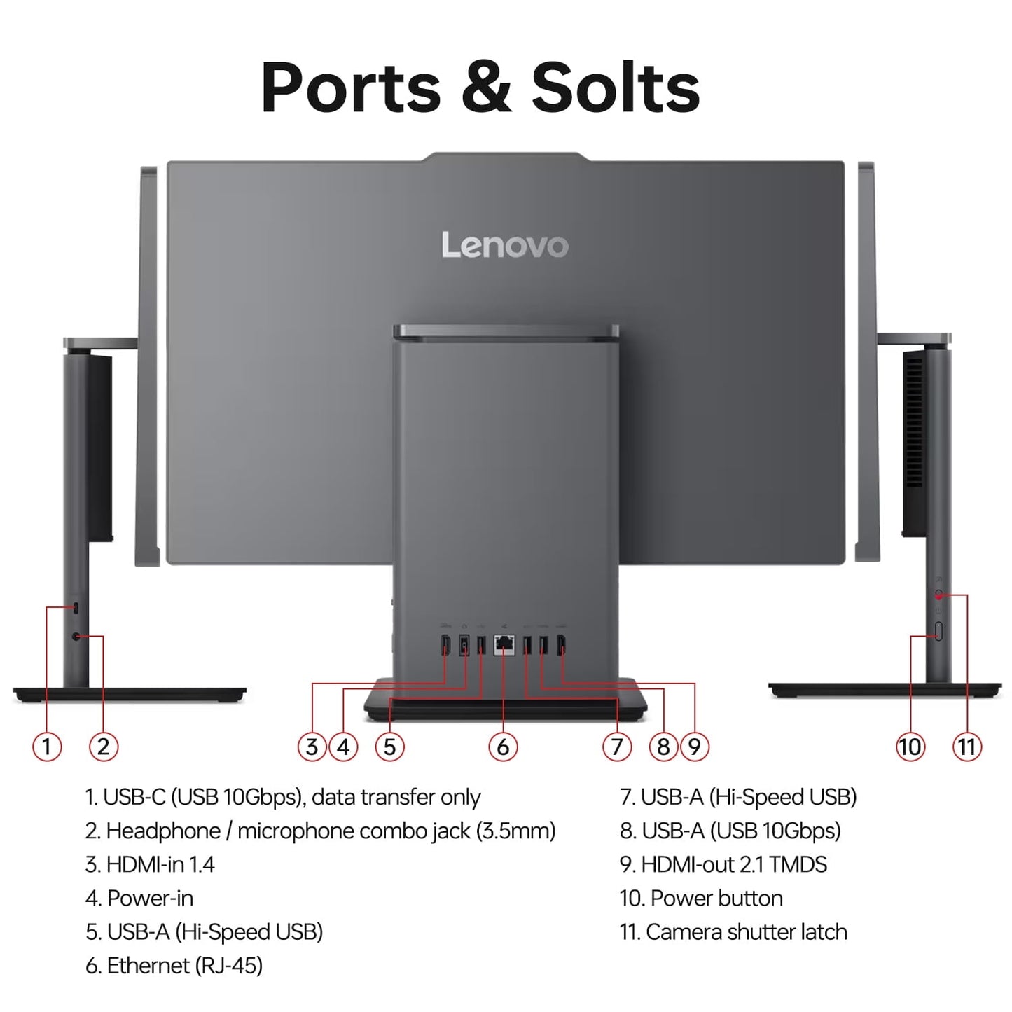 Lenovo Thinkcentre M90a All-in-One Desktop, 23.8” FHD Display, Intel