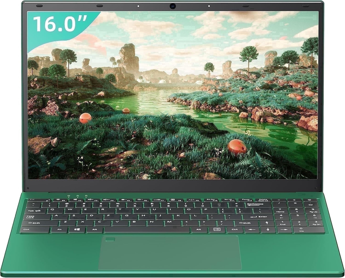 Rumtuk 16" Rose Gold Laptop, DDR4 16GB RAM, 1TB SSD, Win 11 Pro/Office