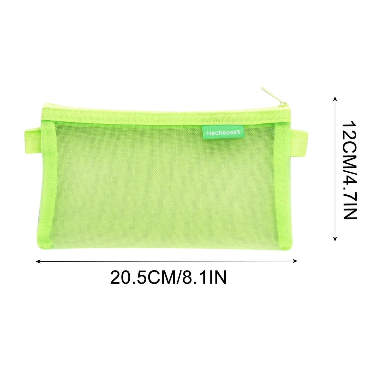 Clear Mesh Zipper Pouch,Organizer Bags,Waterproof,Plastic Zip File Doc