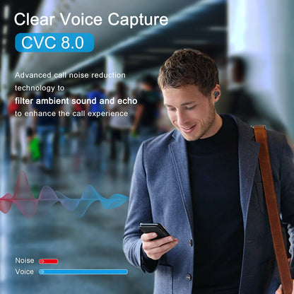 Cshidworld Wireless Earbuds, Bluetooth 5.0 Headphones IPX8 Waterproof,