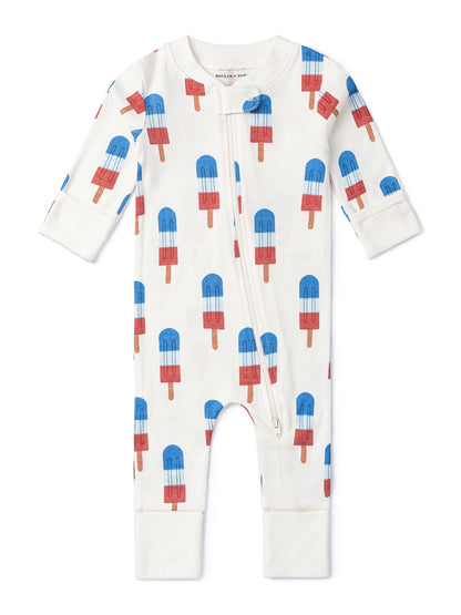 M+A by Monica + Andy, Organic Cotton One-Piece Coverall, Sizes Newborn