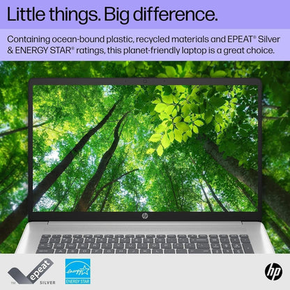 HP 17t Touchscreen Laptop Computer, 17.3" HD+, Intel Core Ultra 7 255U