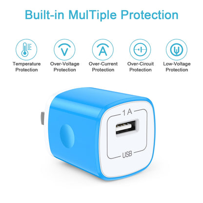 Fast Charger USB Wall Charger with USB-A to Micro Cable 6FT Fast Charg