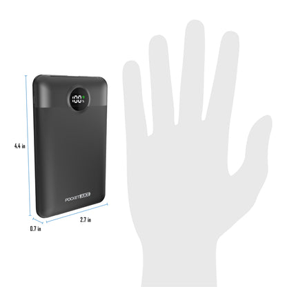 Pocket Juice Force 10,000mAh Portable Charger Power Bank – Slim Port