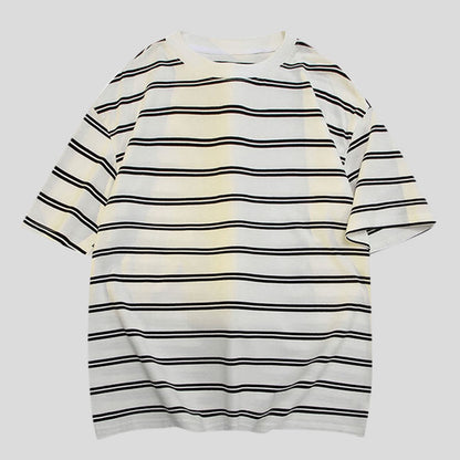 Mens Shirts Under $10 Mens Striped Shirts Short Sleeve Loose Fit Crewn