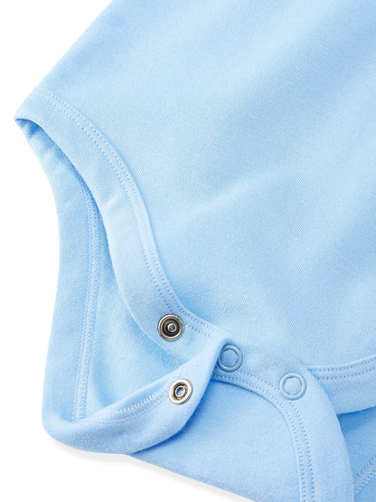 Garanimals Newborn & Baby Boy Cotton Lap-Shoulder Short-Sleeve Bodysui