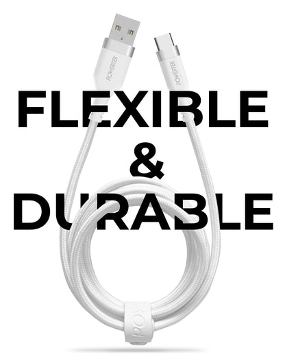 Liquipel Powertek Type-C Fast Charger Cable, 6ft USB-C for Galaxy, Not