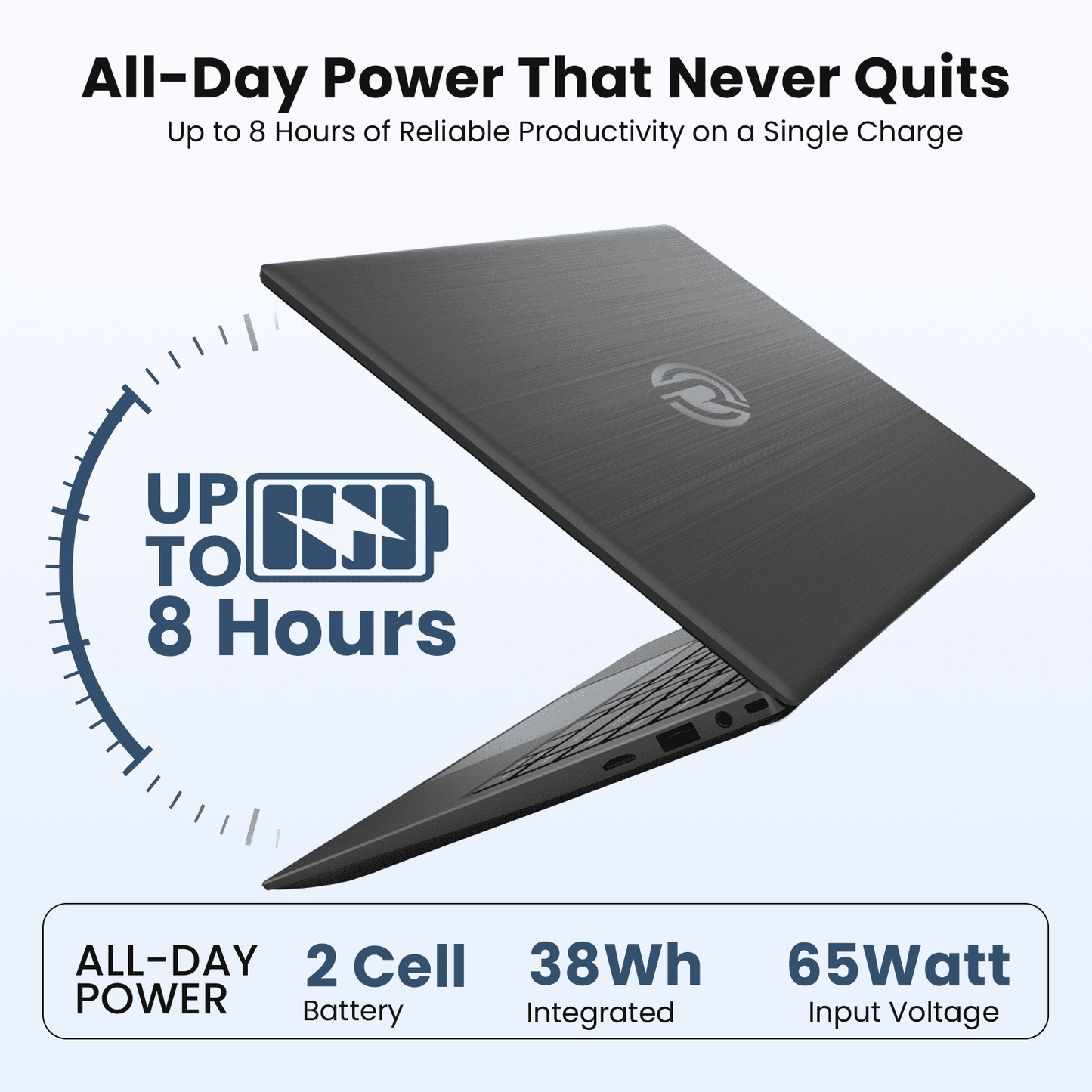 RNRUO 14" Laptop with Windows 11, 12GB RAM 128GB SSD, FHD Screen USB-C