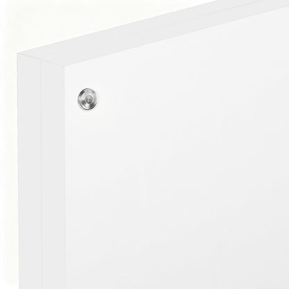 Sindcom 4x6 Acrylic Frames 3 Pack, Frameless Clear Picture Frames, Dou