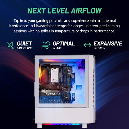 Skytech Archangel Gaming PC Desktop Intel Core i5 13400F NVIDIA GeForc
