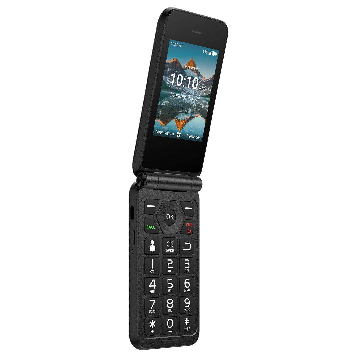 Boost Mobile Summit Flip, 8GB, Black - Prepaid Phone [Locked to Boost