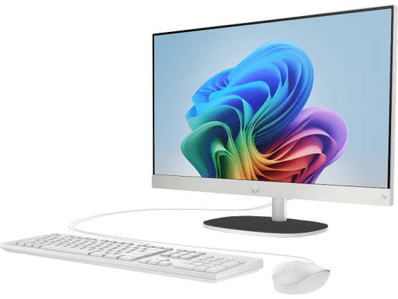 HP Essential All-in-One Computer 23.8" FHD AMD Ryzen AI 5, 16 GB;512 G