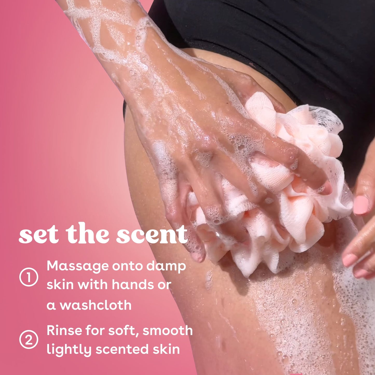 eos Shea Better Cashmere Body Wash, Pink Champagne, Creamy Gel Formula