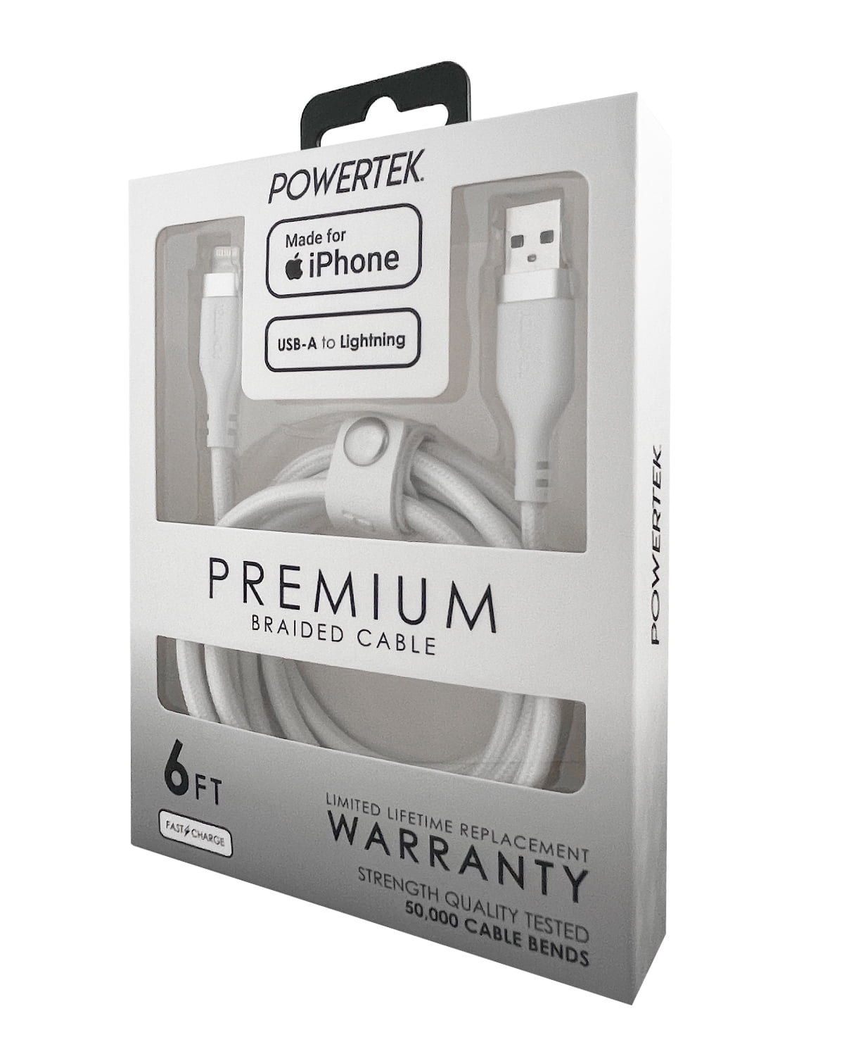 Liquipel Powertek iPad & iPhone Lightning Charger Cable, Fast Charging