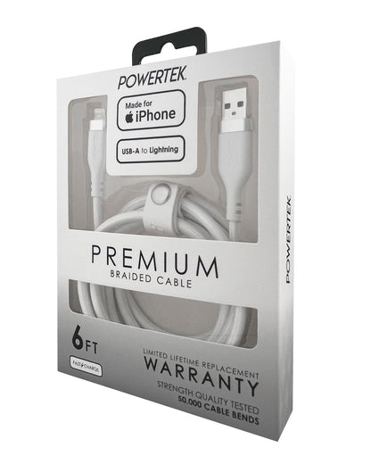 Liquipel Powertek iPad & iPhone Lightning Charger Cable, Fast Charging