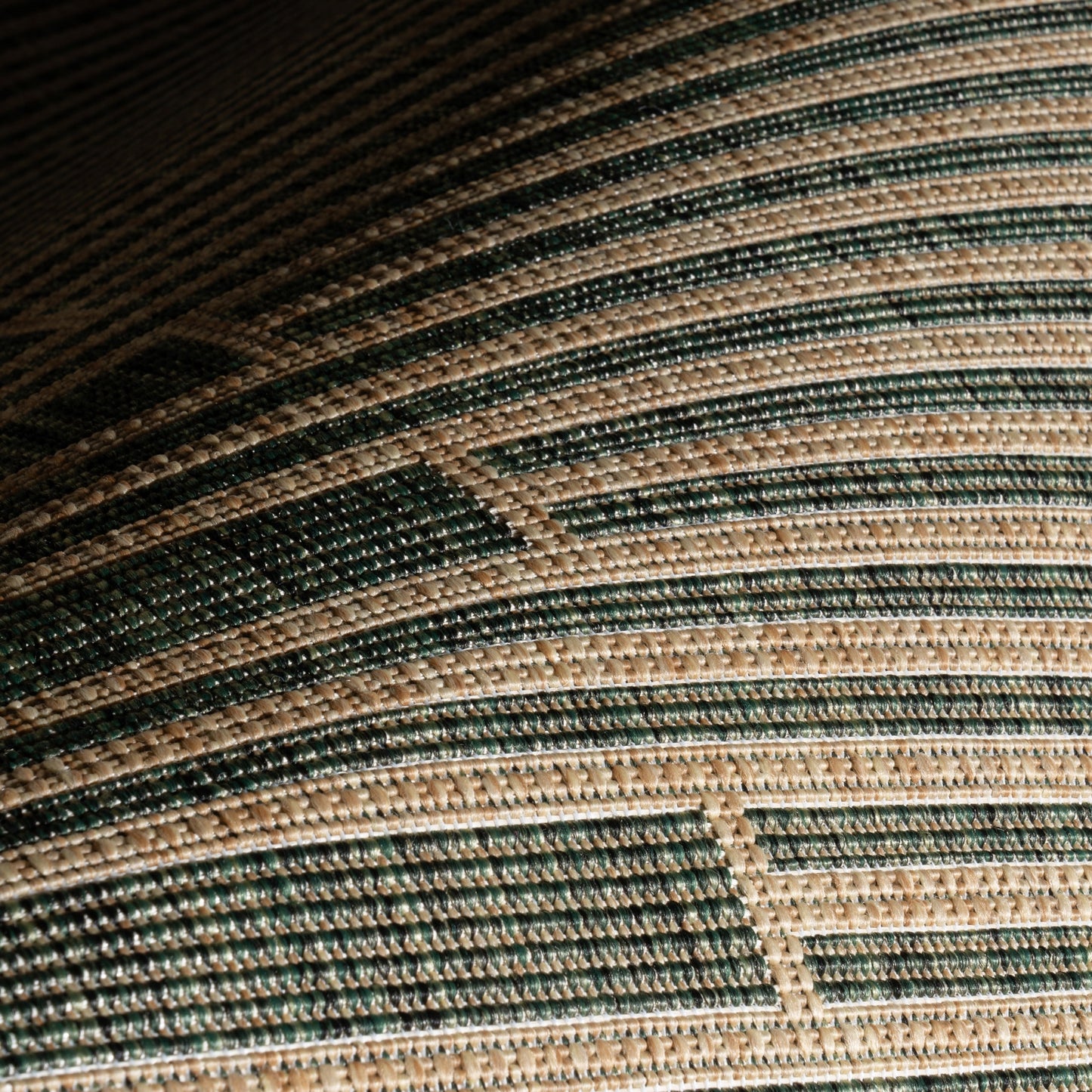 Nuloom Debrin Striped Indoor/Outdoor Area Rug, 4' x 6', Debrin Green