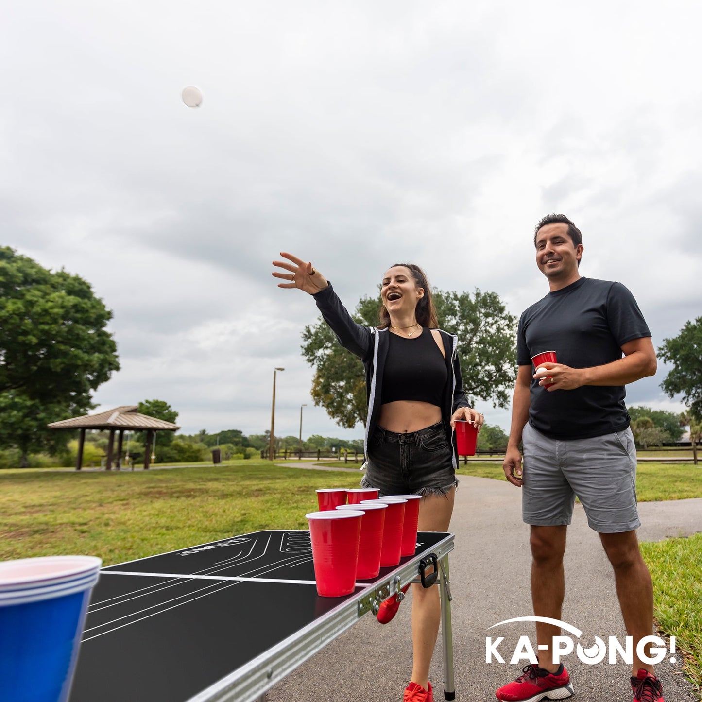 EastPoint Sports Ka-Pong Plastic Cup Party Game Set - 22 Plastic Cups