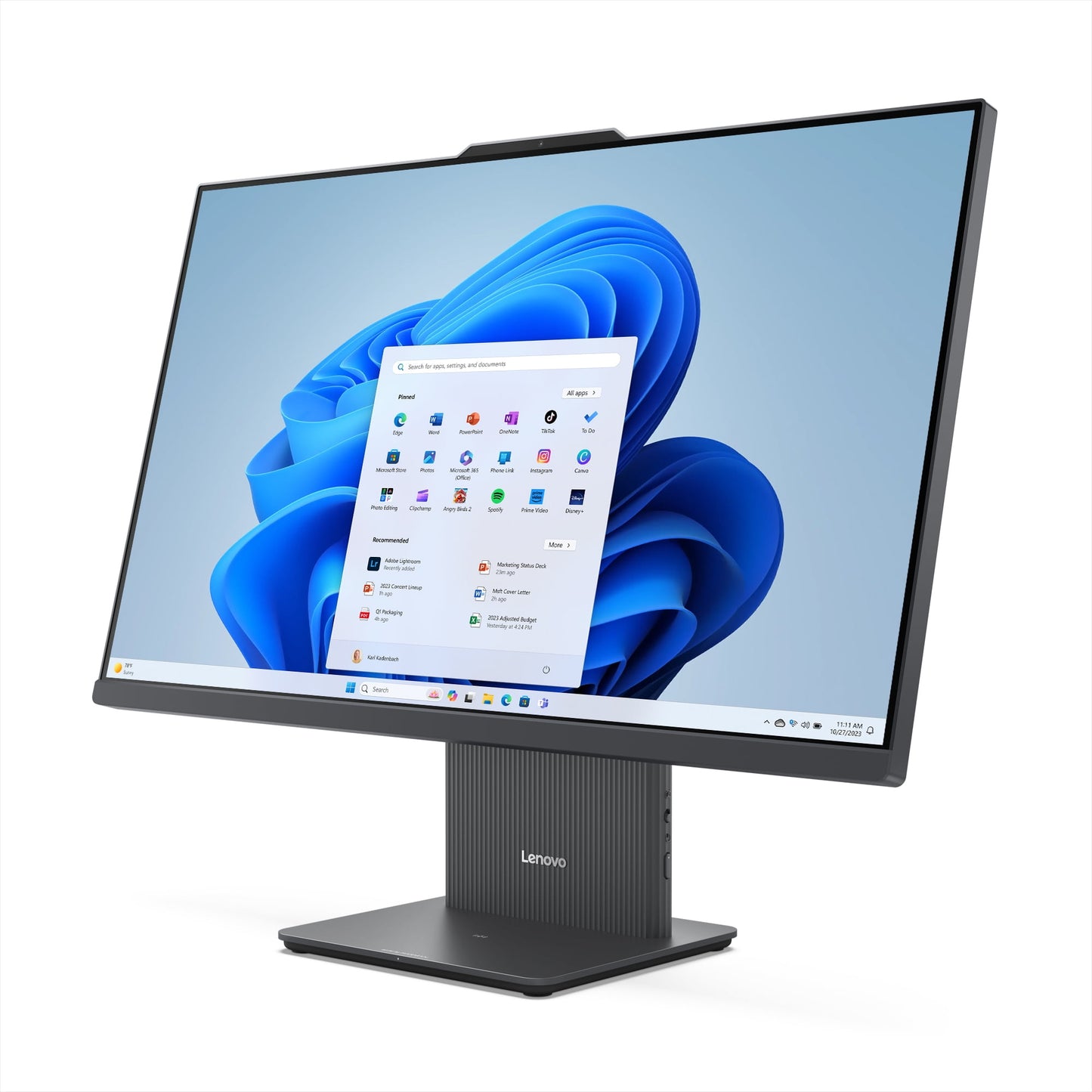 Lenovo IdeaCentre 27" FHD Non-Touch All-In-One Windows Desktop Core i5