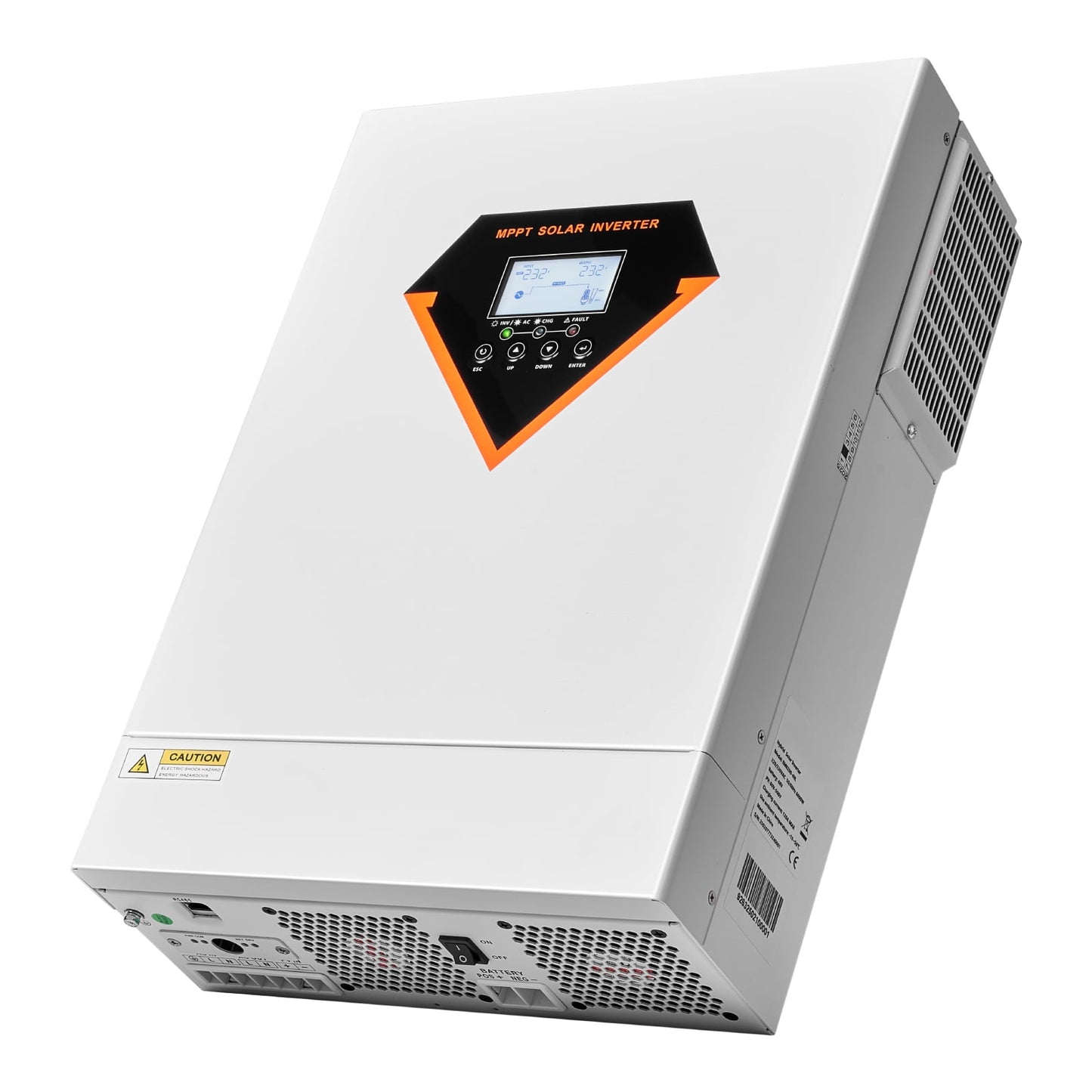 KFFKFF Hybrid Solar Inverter, 6000W, All-in-One Pure Sine Wave Power I