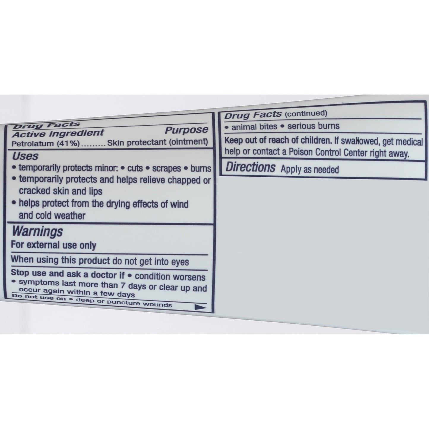 Aquaphor Healing Ointment Skin Protectant for Dry, Cracked, Irritated