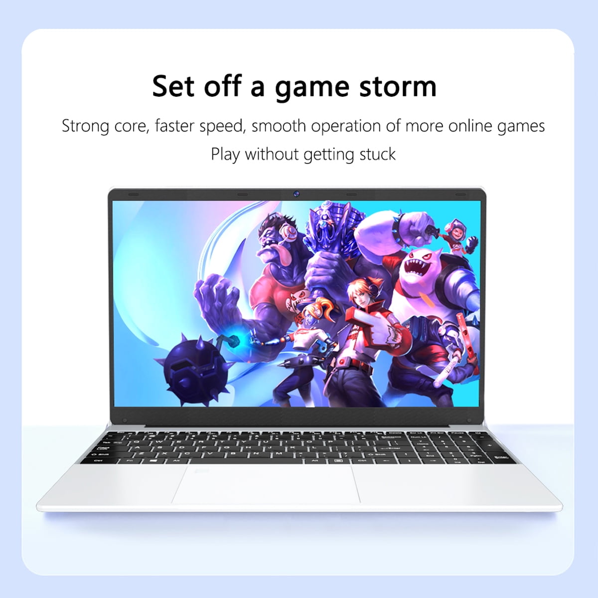 KUU 15.6" Laptop, Intel Celeron N5095, 16GB RAM, 512GB SSD, Windows 11