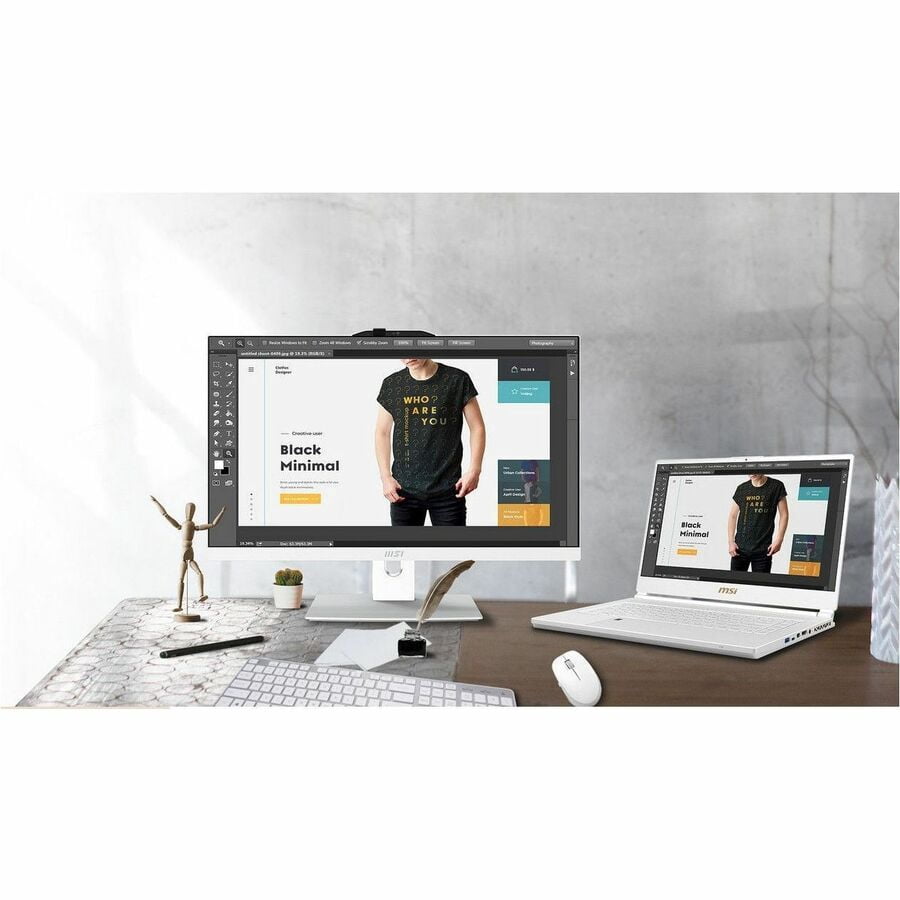 MSI All-in-One Computer Modern AM272P 1M-822US Intel Core 5 120U 16GB
