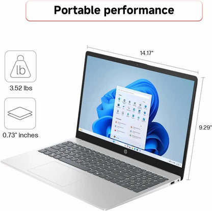 HP 15 Touchscreen Laptop, Intel Core i3-1315U Processor, 8GB RAM, 512G