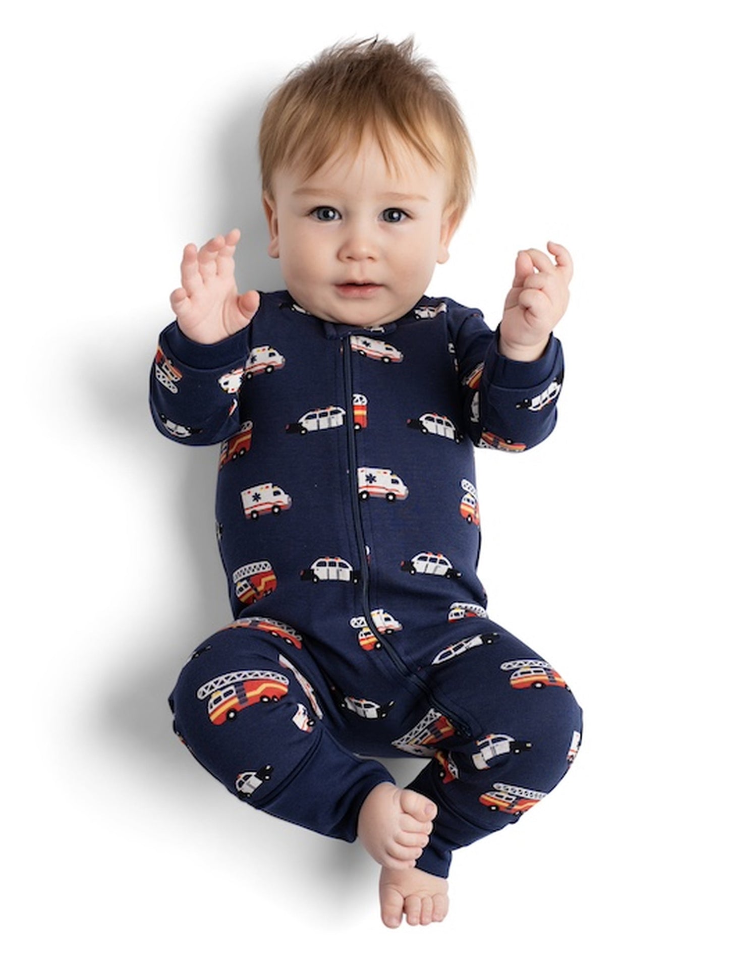 M+A by Monica + Andy, Organic Cotton One-Piece Coverall, Sizes Newborn