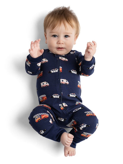 M+A by Monica + Andy, Organic Cotton One-Piece Coverall, Sizes Newborn