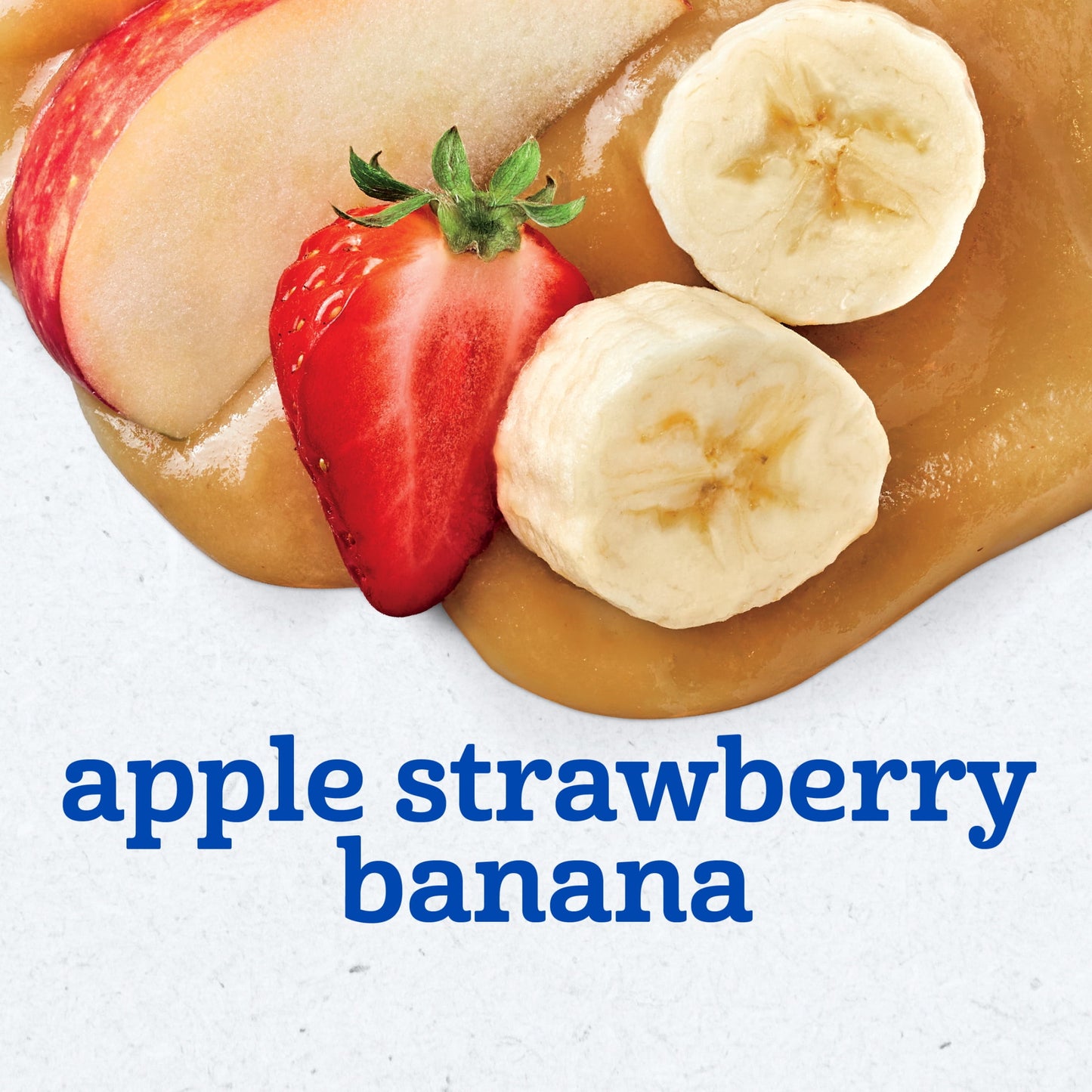 Gerber Stage 2 Baby Food, Apple Strawberry Banana Puree Tubs, Baby Pur