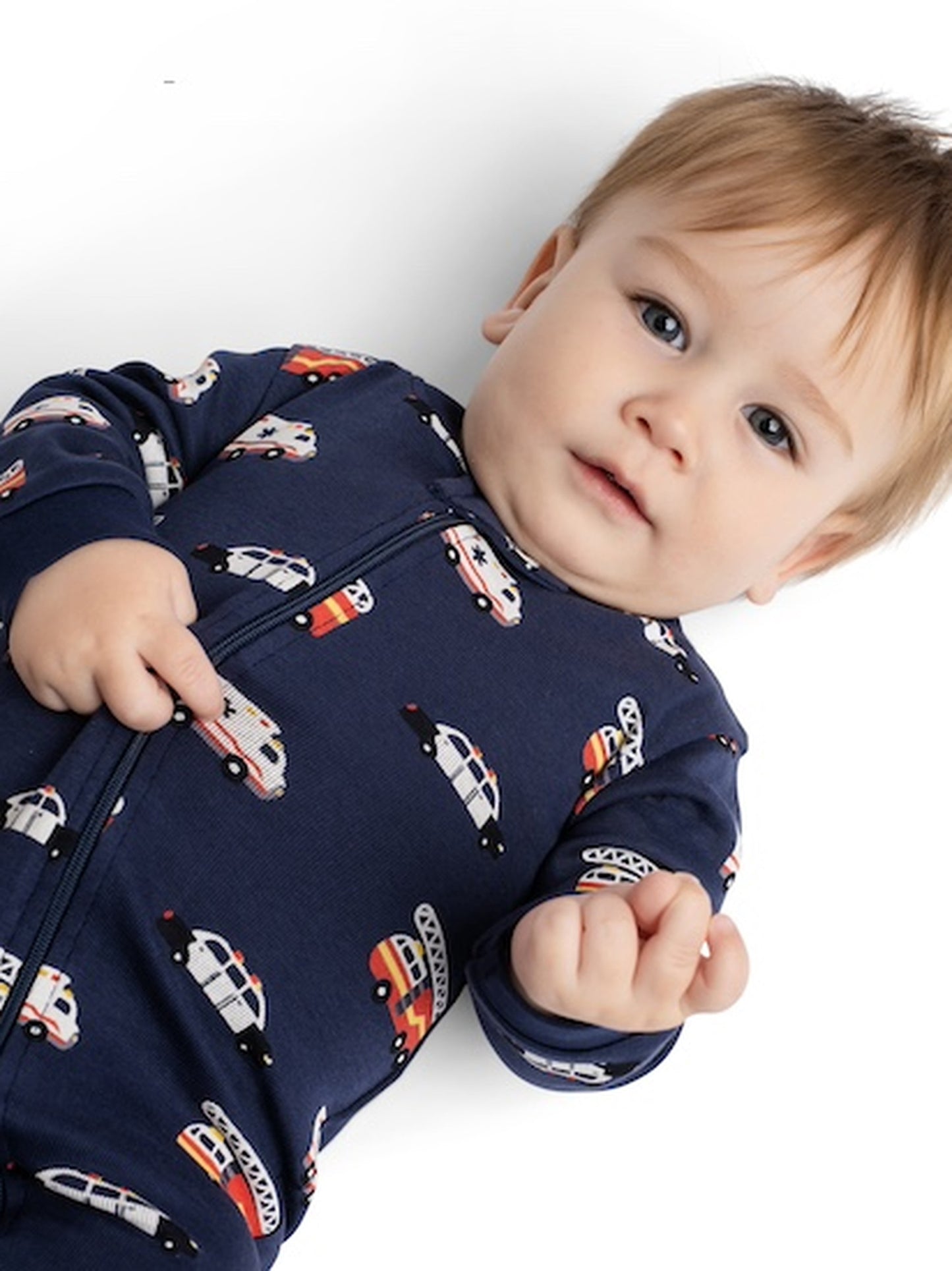 M+A by Monica + Andy, Organic Cotton One-Piece Coverall, Sizes Newborn