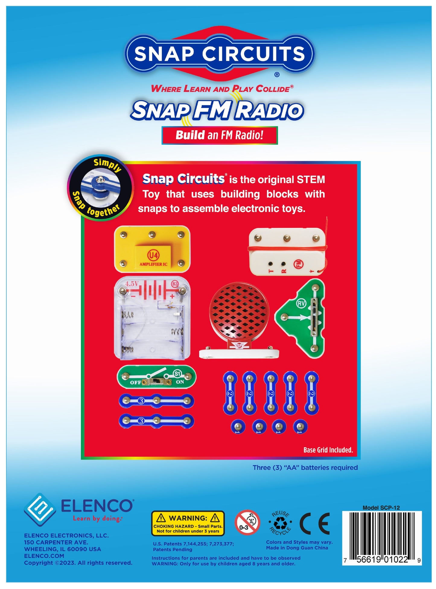 Snap Circuits® FM Radio | Electronic Science Kit | STEM Educational T