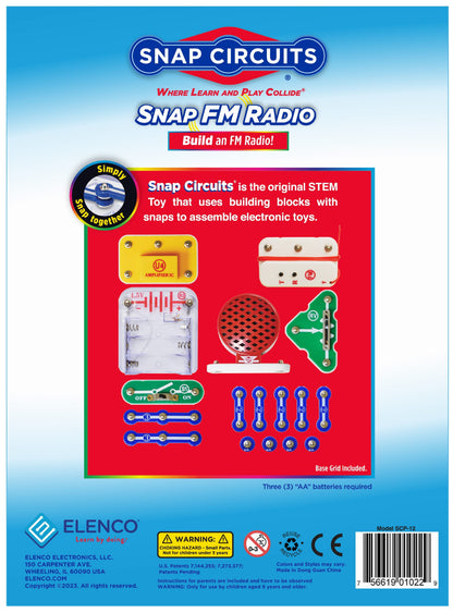 Snap Circuits® FM Radio | Electronic Science Kit | STEM Educational T