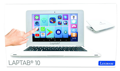 LAPTAB® 10 : Android-powered laptop with 10" touch screen for the who