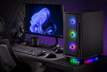 Skytech Shadow Gaming PC Desktop AMD Ryzen 5 5500 NVIDIA GeForce RTX 3