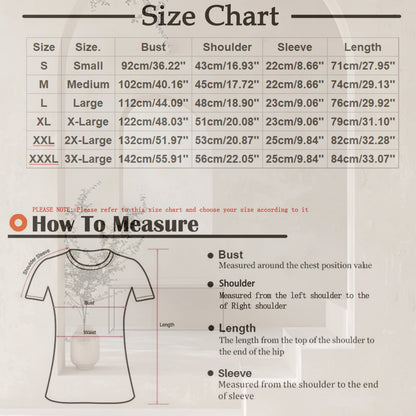 Summer Tops for Men Men's Round Neck Short Sleeved Short Sleeved Round