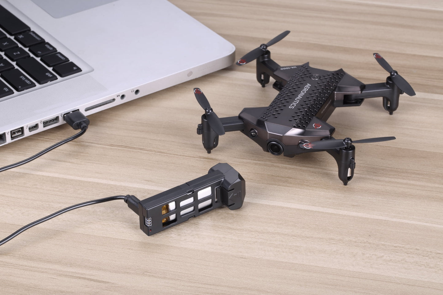 Voyage Aeronautics 7 Inch HD Streaming Drone with Wide-Angle Lens in B