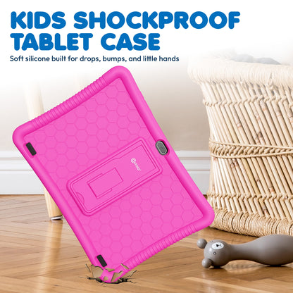 Contixo K102 Kids Tablets Bundle, Educational Tablets for Kids with Ca