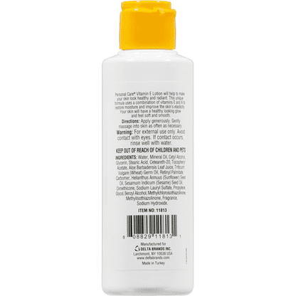 Personal Care Moisturizing Vitamin E Skin Care Lotion 4 fl oz