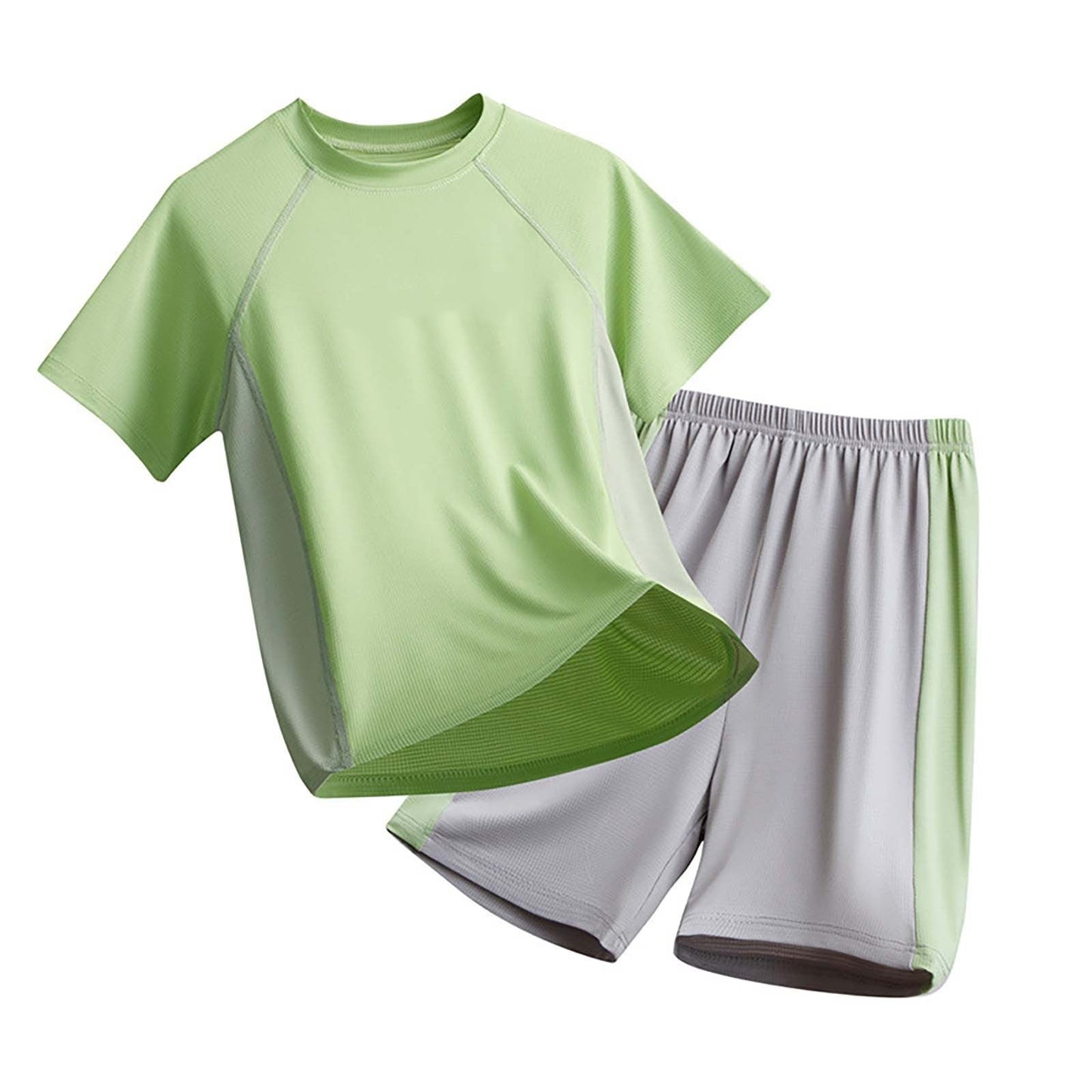 Boy Outfits Kids Cool Comfort Performance 2 Piece Sportswear for Schoo