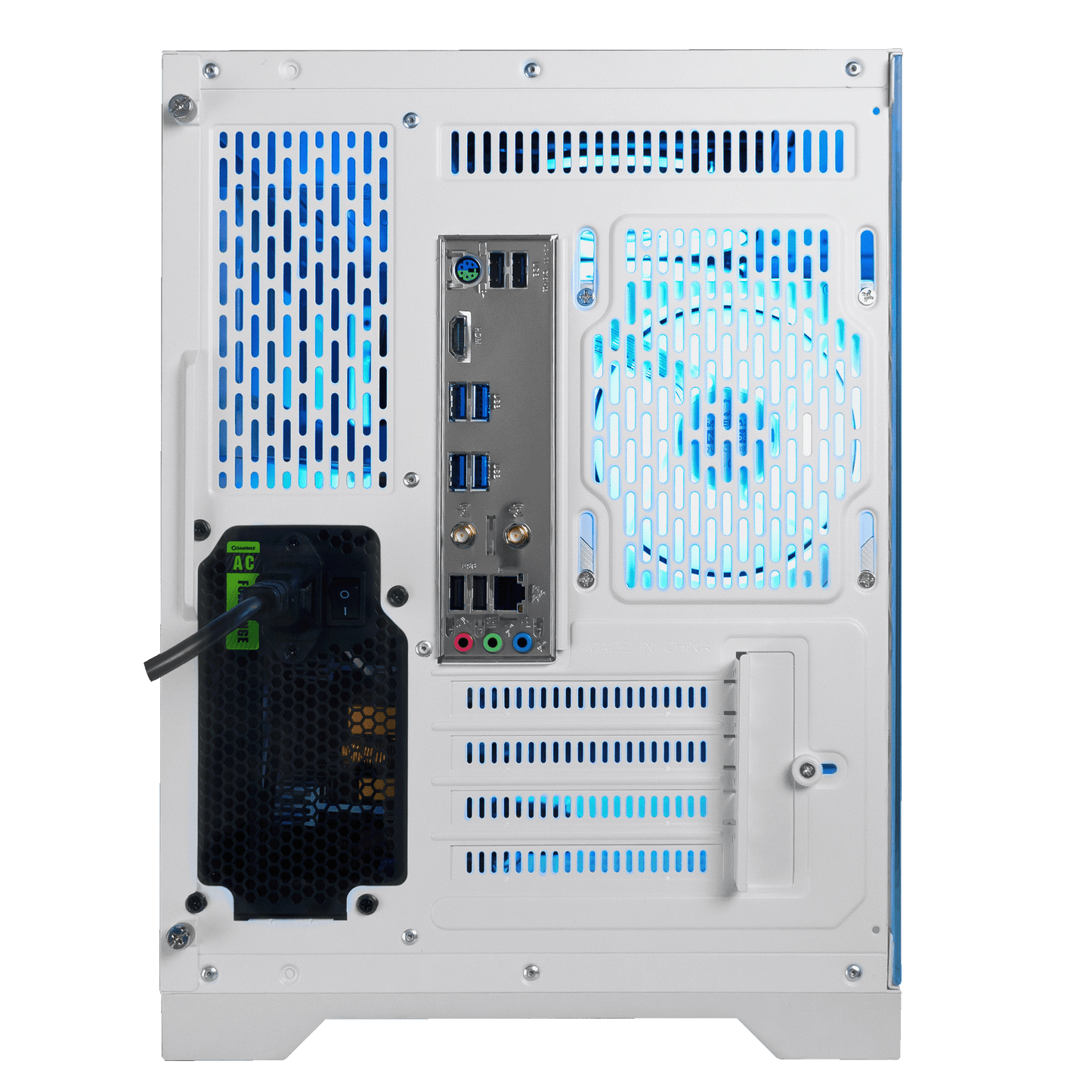 Periphio Atlas AMD Gaming PC, Liquid Cooled Ryzen 5 5600GT (4.4GHz Tur