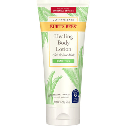Burt's Bees Ultimate Care Sensitive Healing Body Lotion, Aloe and Vita