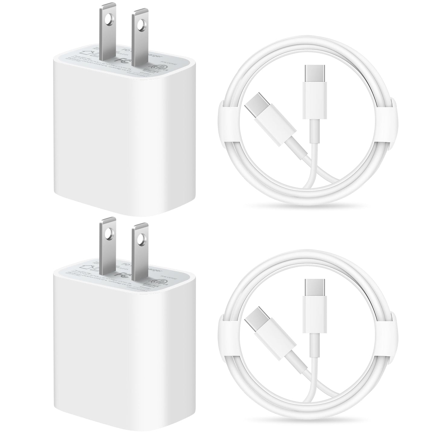 Coreykin USB C Charger with 6FT Cable Compatible for iPhone 17/17 Air/