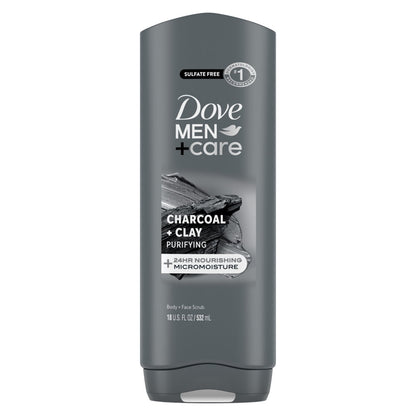 Dove Men+Care Hydrating Gentle Face & Body Wash for Men Clean Comfort