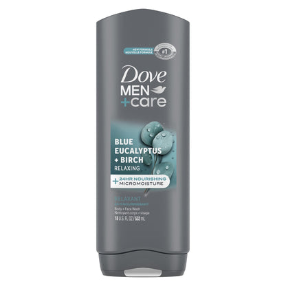 Dove Men+Care Hydrating Gentle Face & Body Wash for Men Clean Comfort
