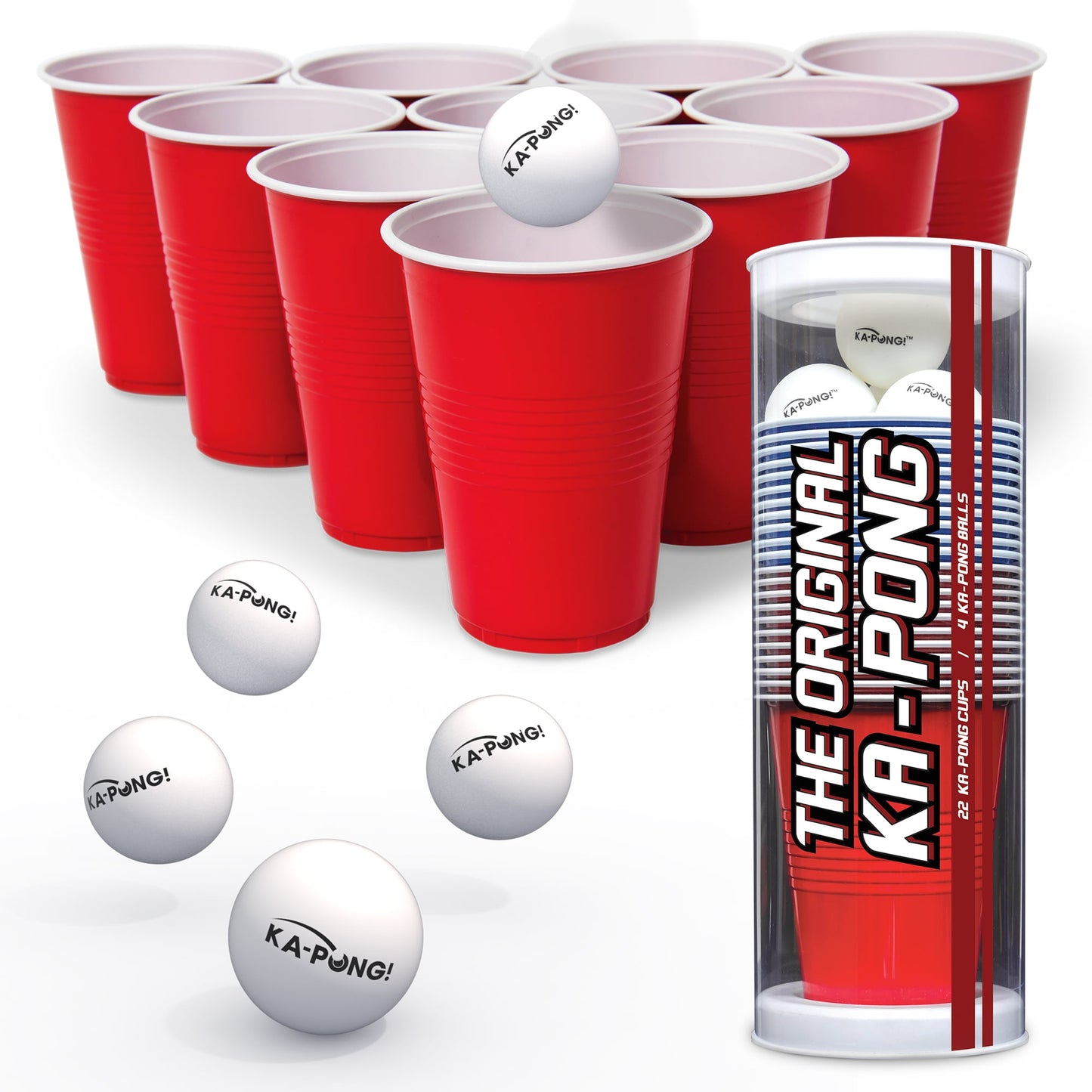 EastPoint Sports Ka-Pong Plastic Cup Party Game Set - 22 Plastic Cups
